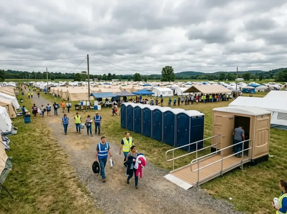 disaster-relief-camp-restrooms-010 — frequently asked questions, Dumpster & Portable Bathrooms Rental in Potomac Park, CA
